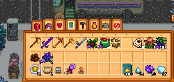 フォレスト2年目冬 Stardew Valley個人的攻略記録