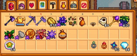 3年目冬 Stardew Valley個人的攻略記録