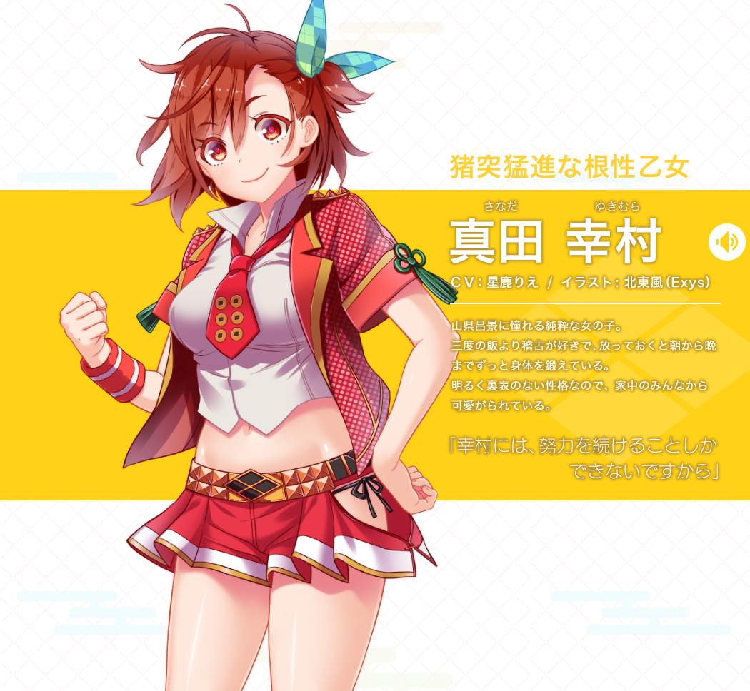 真田幸村 天歌統一ぷろじぇくと 千花模様 白薔薇のめも帳