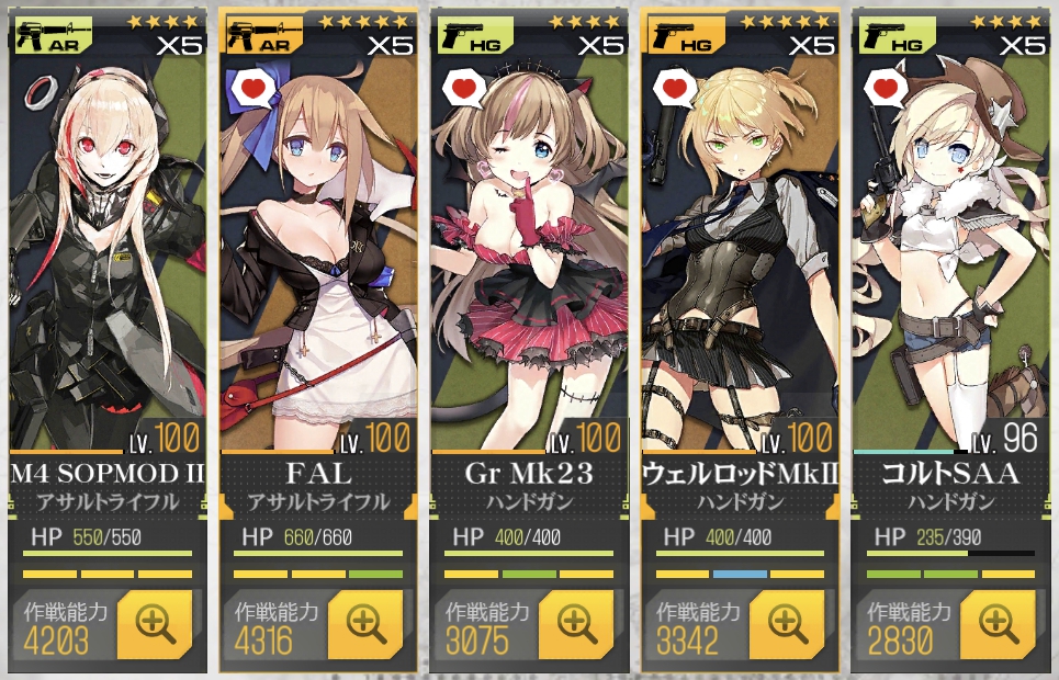 防衛演習の攻略方法考察 ドルフロ 少女前線 攻略wiki