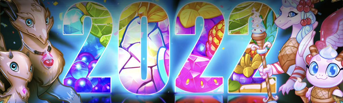 2022年1月1日 ハッピー2022イベント - Merge Dragons!（マージドラゴン 