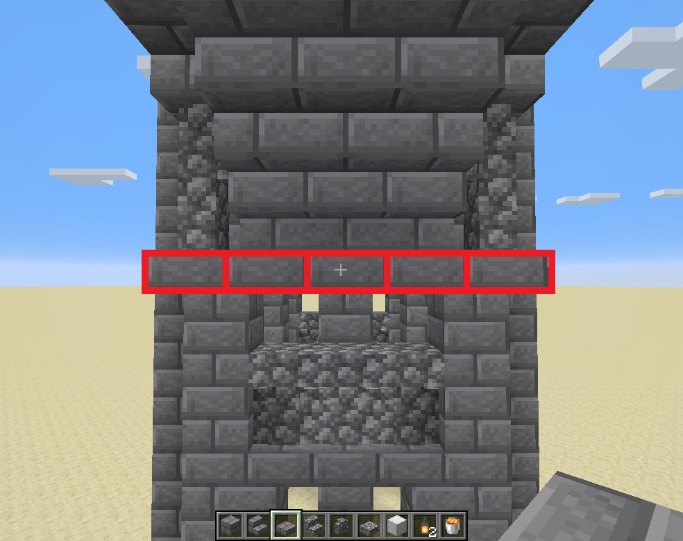 Minecraft建築レシピ 石レンガの塔 サバイバルで作れる まふみんのゲームぶろぐ